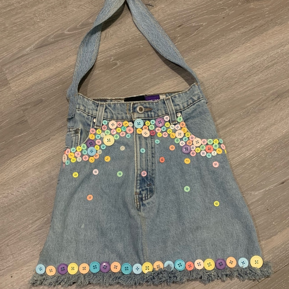 Levi's silver tab denim purse